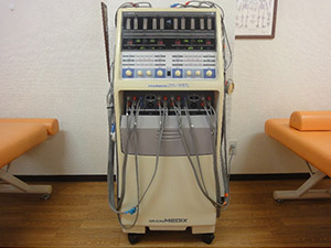 広範囲に治療できる干渉波